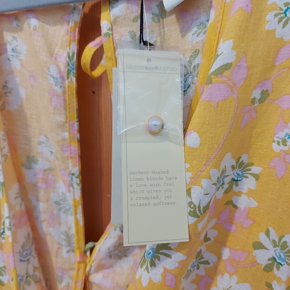 NWT Rachel Zoe linen tank top Size S - Picture 8 of 9